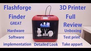 Flashforge Finder 3D Printer FULL REVIEW