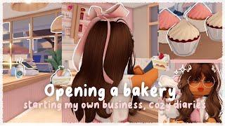 ୨୧˚ Opening A Bakery   Starting my own business cozy diaries ˚୨୧⋆