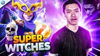 Mastering Super Witches  Clash of Clans Coaching Highlights from Ghost Master Class
