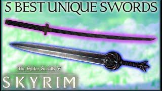 5 STRONGEST UNIQUE 1H SWORDS +LOCATIONS in TESV Skyrim SE - Caedos Countdowns