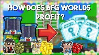 Growtopia How Does BFG Worlds Profit? EXPLAINED2018