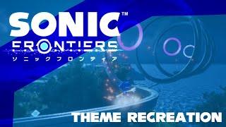 Sonic Frontiers OST Theme of the Starfall Islands  Fanmade Theme Recreation