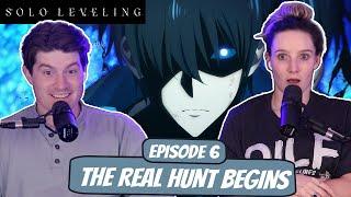 JINWOO 1V6 CLUTCH  Solo Leveling Wife Reaction  Ep 1x6 “The Real Hunt Begins”