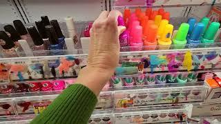 Walmart Nail Polish Organization 12-14-2022 Soft Spoken