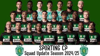 Sporting CP Official Squad  2024-2025  Liga Portugal 2024-2025   UEFA Champions League 202425