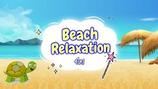 Sleep Meditation for Children  BEACH RELAXATION 4in1  Sleep Story for Kids