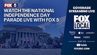 LIVE DCs annual Independence Day Parade  FOX 5 DC