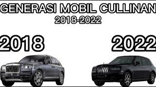 GENERASI MOBIL ROLL ROYCE CULLINAN 2018-2022SPECIAL LUXURY CAR