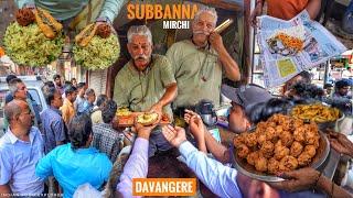 700 People Eat Everyday  Highest Selling Mirchi Mandakki  Subbanna Mirchi Masala  Street Food