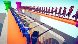 EPIC Color Tower Takeover Tournament  Totally Accurate Battle Simulator TABS