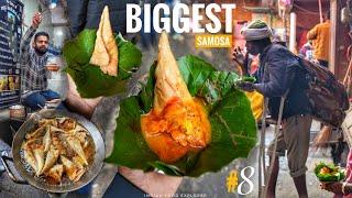 8 Inch Ke SAMOSA  One & Only In Haridwar INDIA  Street Food India
