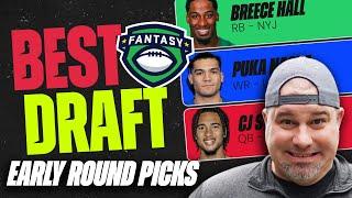 The BEST Start To Your Draft in 2024  - Fantasy Football Draft Strategy - Fantasy Football Advice