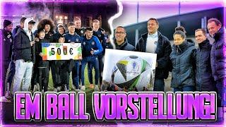 ADIDAS EM BALL VORSTELLUNG MIT MANUEL NEUER & PHILIPP LAHM + FUSSBALL CHALLENGE MIT DELAY SPORTS