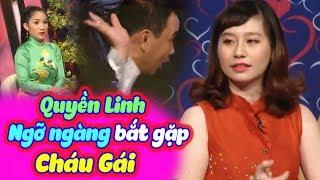 Quyền Linh Ngỡ Ngàng Khi Bắt Gặp Cháu Gái Ngay Tại Sân Khấu Bạn Muốn Hẹn Hò  BMHH Tập 122