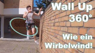 Wall Up 360° lernen - Parkour Trick für Fortgeschrittene