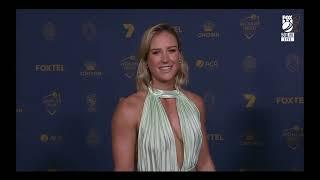 Ellyse Perry - Blue Carpet Interview - Australian Cricket Awards 2024