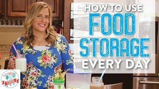 Welcome to Everyday Food Storage Learn how to cook with Food Storage