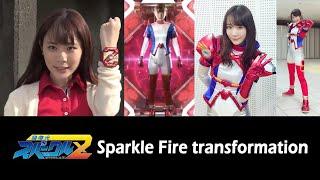 Sparkle Z - Sparkle Fire transformation