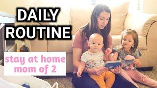 DAILY ROUTINE OF A MOM OF 2  STAY AT HOME MOM SCHEDULE  Erika Ann