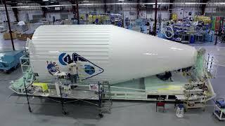 Atlas V JPSS-2 Payload Fairing Painting