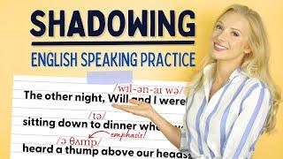 English Speaking Practice - Speak with me Shadowing Method