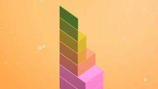 Perfect blocks -  Stack falls game play by Srawan