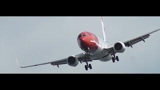 Bad Visual Approach Results in Low Go-Around - Norwegian B738 - CPH UNCUT