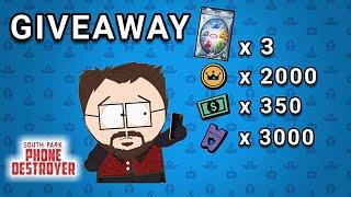 Giveaway #5  South Park Phone Destroyer