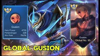 LIVE GLOBAL 95 GUSION OPEN MABAR VIP - MOBILE LEGENDS