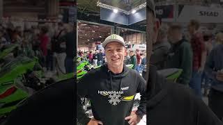 Motorcycle Live in Birmingham with Kawasaki. Motorbike simulator Simulateur moto Simulador motogp