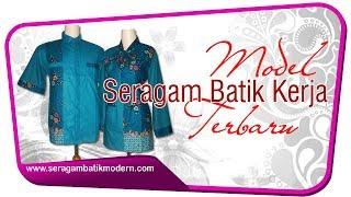 Model Seragam Batik Guru Terbaru  Seragam Batik Kantor  Model Batik Couple