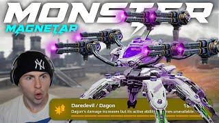 Magnetar Dagon Is ILLEGAL... The Most Insane Fire Rate In The Game - Daredevil  War Robots
