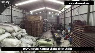 Coconut Charcoal Briquettes Factory