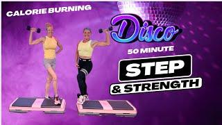 Calorie Torching DISCO Cardio STEP Workout With Weights