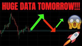  HUGE DATA TOMORROW SPY ES TSLA NQ NVDA AAPL COIN META AMD AMZN & MSFT PREDICTIONS 