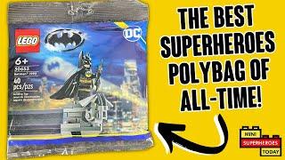 The BEST LEGO Superheroes Polybag EVER - LEGO Batman 1992 Polybag Review