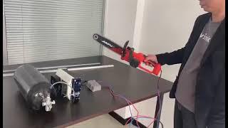 How do you turn hydrogen into electricity to power a chainsaw  Hydrogen Fuel Cell