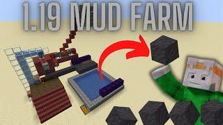 Minecraft 1.19 Auto Mud Farm. Very Fast and Easy to Build  Tutorial JAVA