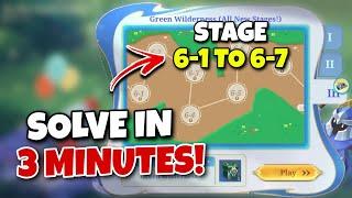 To The Stars Event 2.0 Stage 6-1 to Stage 6-7 Green Wildernes How to Solve in 3 Minutes