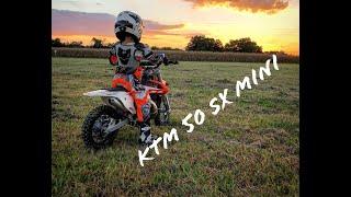 WE SURPRISE MITCHELL WITH HIS NEW KTM 50 SX MINI