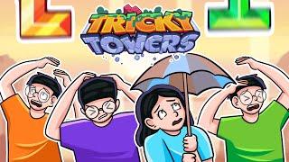 PANIK SAMA TETRIS JUMBO INI - Tricky Towers Indonesia