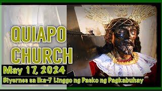 Quiapo Church Live Mass Today Friday May 17 2024