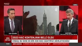 GENEL BAŞKANIMIZ NURİ ÜNAL HAC KAYITLARI İLE İLGİLİ AÇIKLAMALARDA BULUNDU.