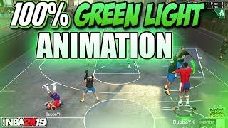 HOW TO GET A GREEN LIGHT ANIMATION ON EVERY SHOT IN NBA 2K19 - 100% GURANTEED