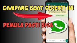 Cara Membuat Tulisan Terbalik di Wa Tanpa Aplikasi