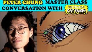 PETER CHUNG Master Class Conversation with CARTOONIST KAYFABE On Storytelling and More