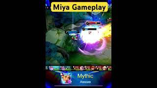 Miya Gameplay Highlights #mobilelegends #marksman