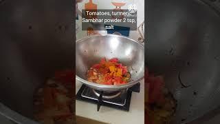 Quick Takkali Sadam for Lunch box Tomato Rice