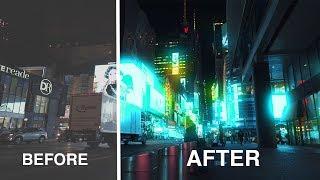 Next LEVEL COLOR GRADING with VR GLOW EFFECT Blade Runner Look  Premiere Pro CC 2019