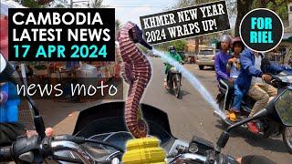 Cambodia news 17 April 2024 - Khmer New Year Songkran wrap-up Kampot’s new attraction  #ForRiel